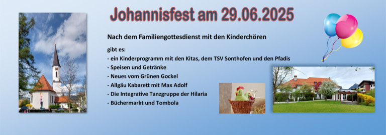 Gemeindefest der Täufer Johannis Gemeinde
