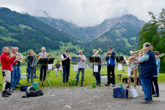 Posaunenchöre an der Schöllanger Burg