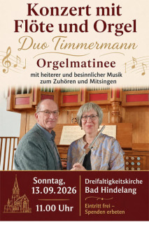 Konzert mit dem Duo Timmermann