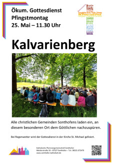 Ökumenischer Gottesdienst auf dem Kalvarienberg
