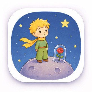 Der kleine Prinz und die Rose