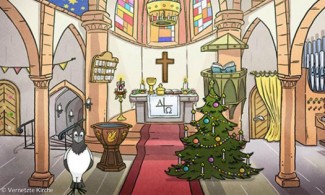 Elster Kira zeigt euch ihre Kirche und erklärt Weihnachten