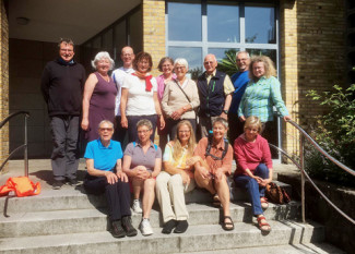 Pilgergruppe in Schleswig Holstein 2019