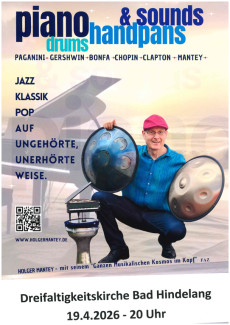 Piano & Sounds -Holger Mantey Konzert in Bad Hindelang