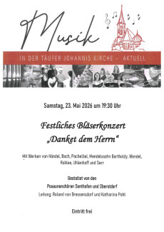 Bläserkonzert der Posaunenchöre
