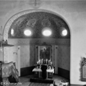 Kircheninnenraum Täufer Johannis Kirche 1912